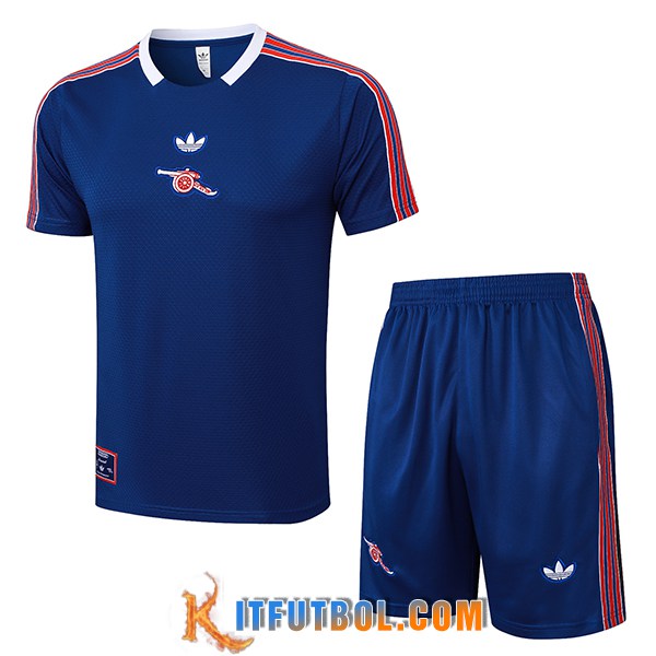 Camiseta Entrenamiento Arsenal Azul/Rojo 2025/2026