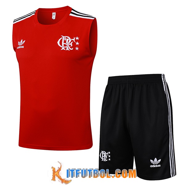 Camiseta Entrenamiento sin mangas Flamengo Rojo 2025/2026