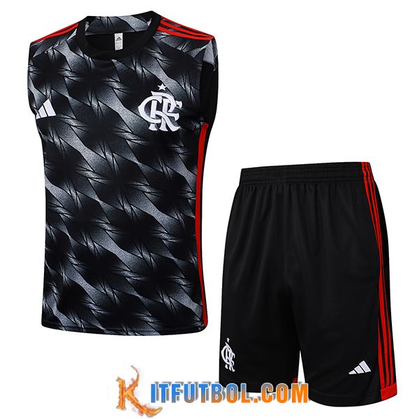 Camiseta Entrenamiento sin mangas Flamengo Negro/Rojo 2025/2026