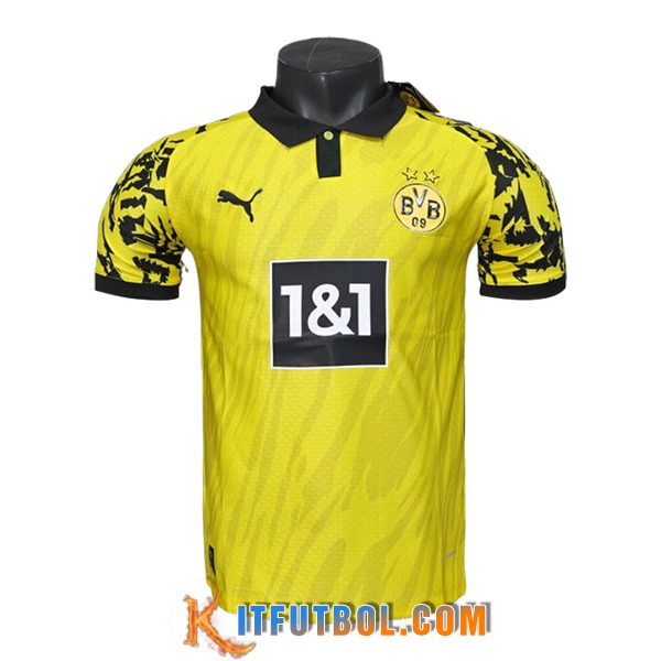 Camiseta Polo Dortmund Amarillo/Negro 2025/2026