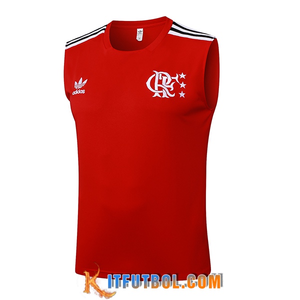 Chalecos De Futbol Flamengo Rojo 2025/2026