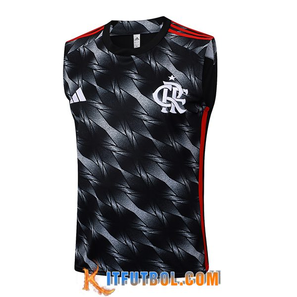 Chalecos De Futbol Flamengo Negro/Rojo 2025/2026