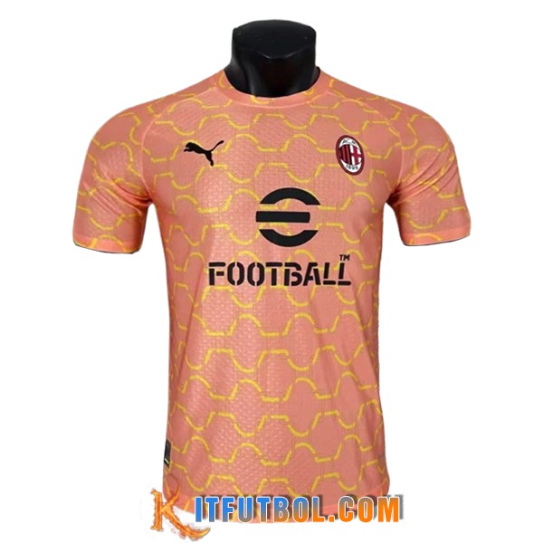 Camiseta Entrenamiento AC Milan Naranja 2025/2026