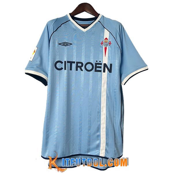 Camisetas De Futbol Celta Vigo Retro Primera 2001/2002