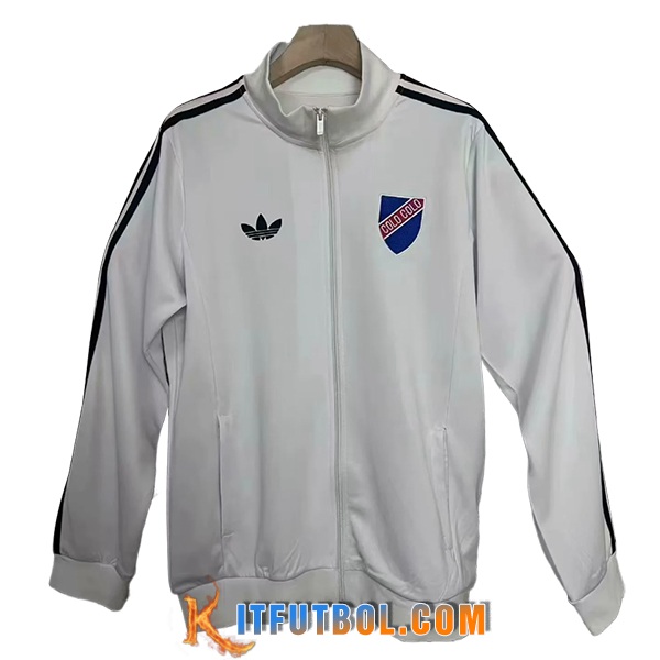 Rompevientos Colo-Colo Blanco/Negro 2025/2026