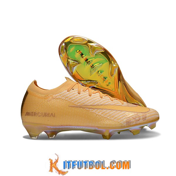 Nike Botas De Fútbol AIR Zoom Mercurial Vapor 16 Elite XXV FG Amarillo