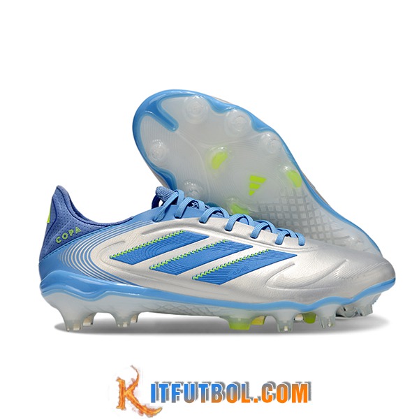 Copa Botas De Fútbol PURE III ELITE FG Gris/Azul