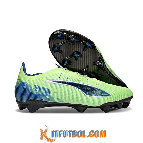PUMA Botas De Fútbol ULTRA 5 FG Verde/Azul