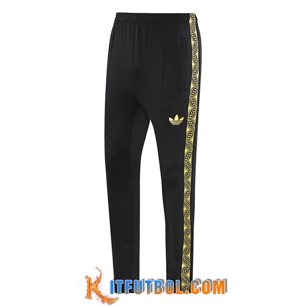 Pantalon Entrenamiento México Negro/Amarillo 2025/2026
