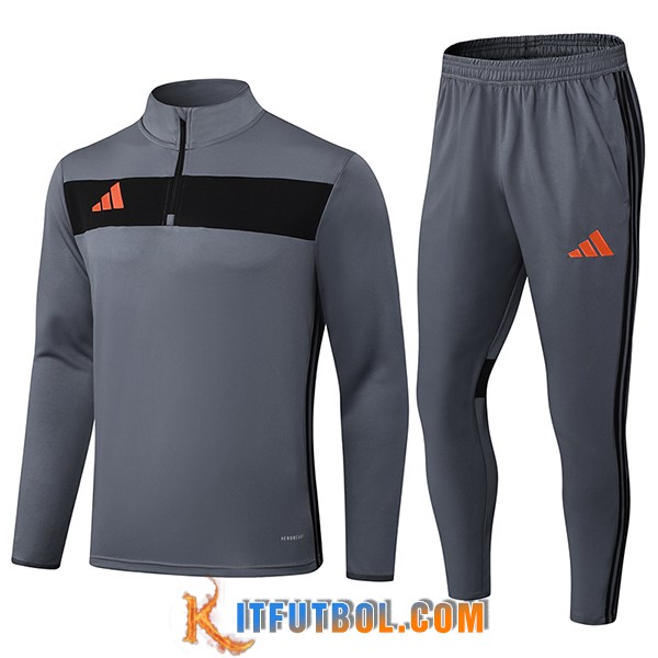 Chandal Equipos De Futbol Adidas Gris/Negro 2025/2026
