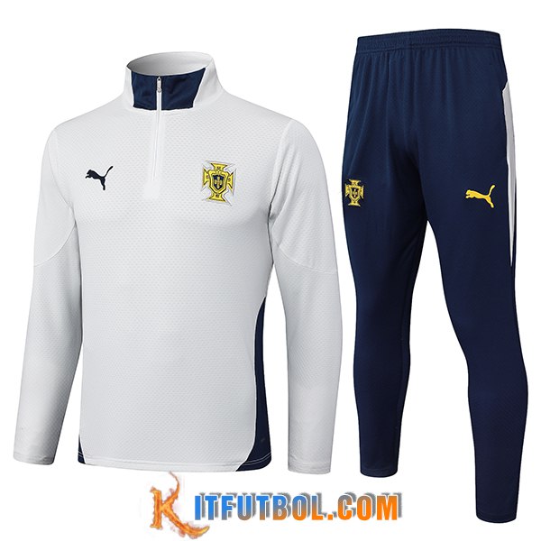 Chandal Equipos De Futbol Portugal Blanco/Azul 2025/2026 -02