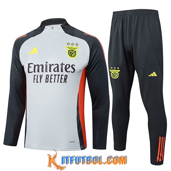 Chandal Equipos De Futbol Benfica Gris/Negro/Naranja 2025/2026