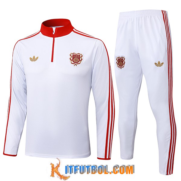 Chandal Equipos De Futbol Bayern Munich Blanco/Rojo 2025/2026