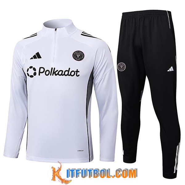 Chandal Equipos De Futbol Inter Miami CF Blanco/Gris 2025/2026