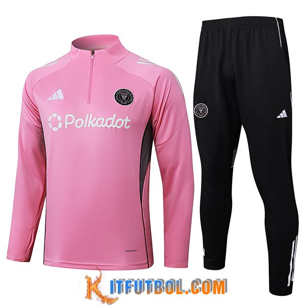 Chandal Equipos De Futbol Inter Miami CF Rosa/Gris 2025/2026