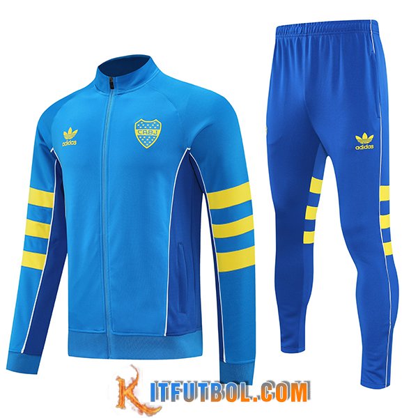 Chandal Equipos De Futbol Chaquetas Boca Juniors Azul/Amarillo 2025/2026