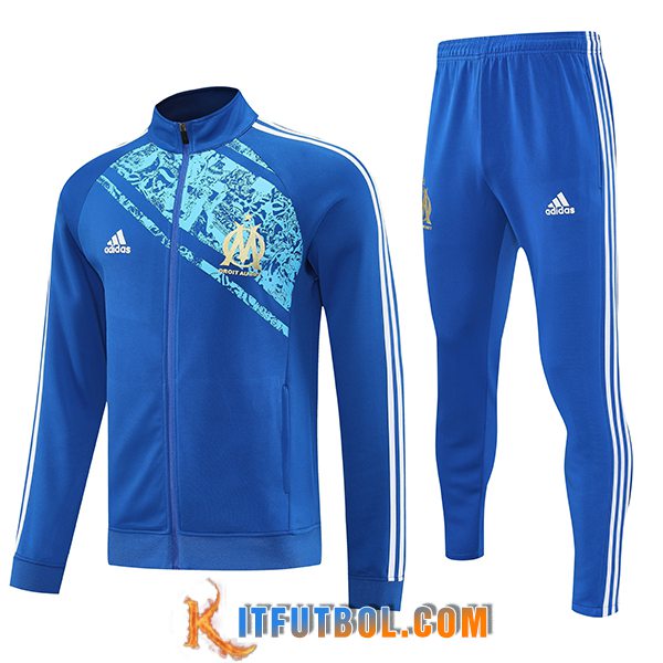 Chandal Equipos De Futbol Chaquetas Marsella Azul 2025/2026
