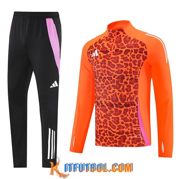 Chandal Equipos De Futbol Adidas Naranja/Marrón/Rosa 2025/2026