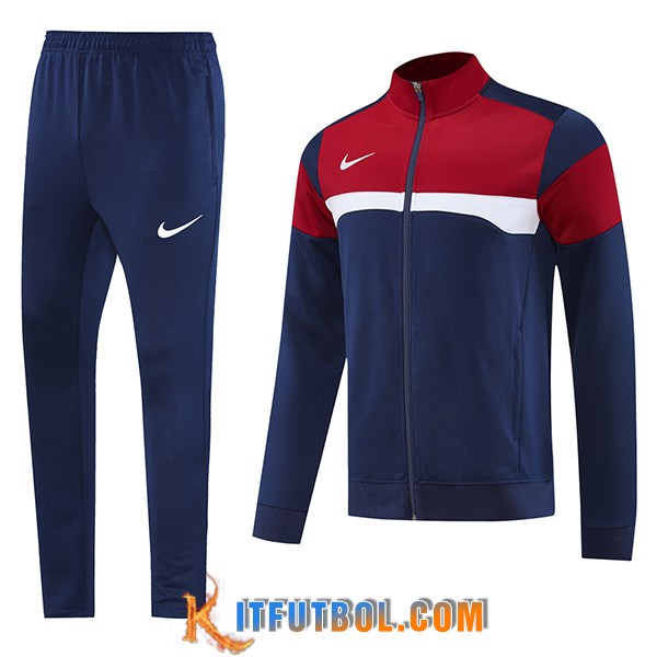 Chandal Equipos De Futbol Chaquetas Nike Azul/Rojo/Blanco 2025/2026