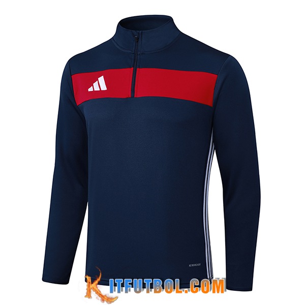 Sudadera De Entrenamiento Adidas Azul/Rojo 2025/2026