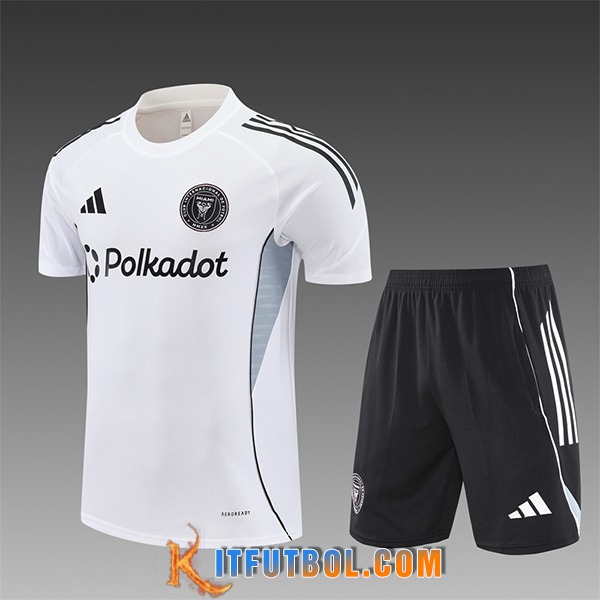 Camiseta Entrenamiento Inter Miami CF Ninos Blanco 2025/2026