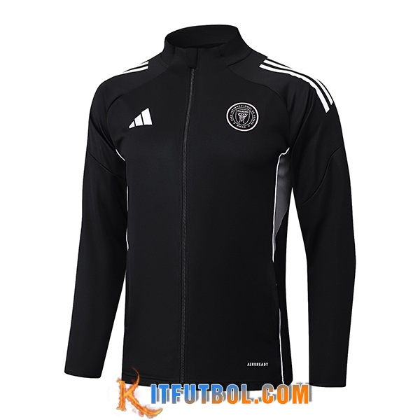 Chaquetas Futbol Inter Miami CF Negro/Gris 2025/2026