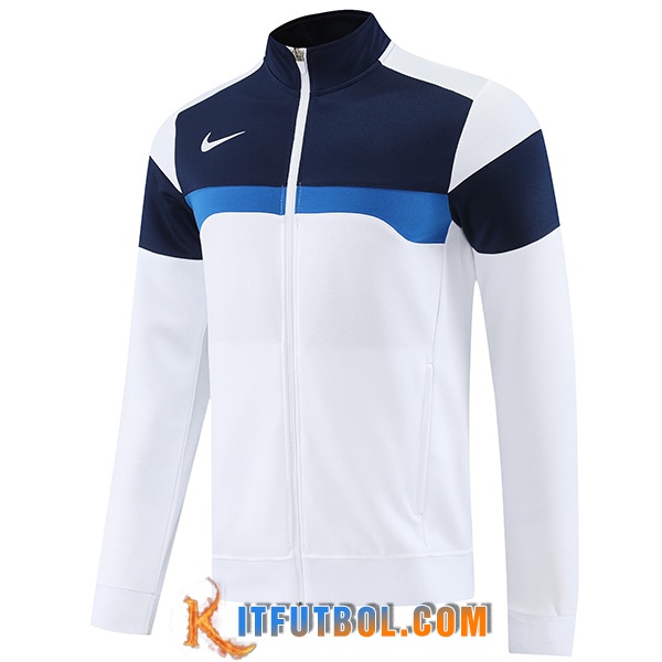Chaquetas Futbol Nike Blanco/Azul 2025/2026