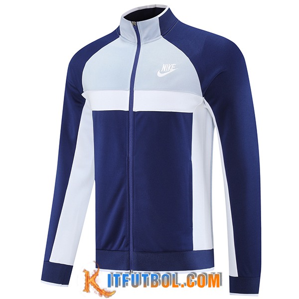 Chaquetas Futbol Nike Azul/Gris/Blanco 2025/2026