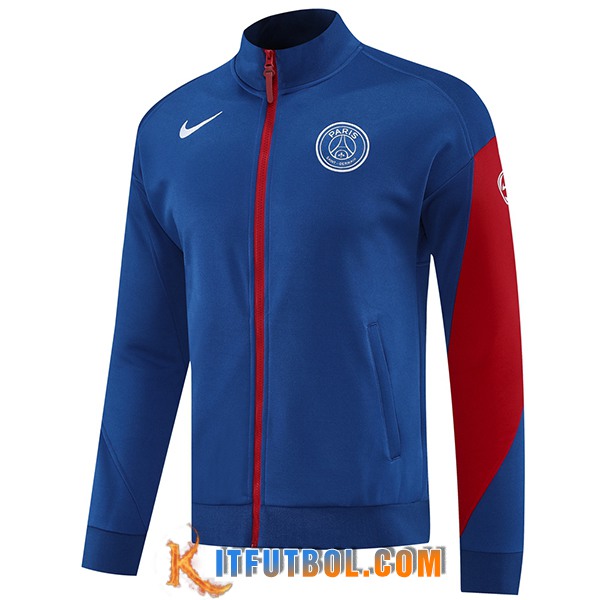 Chaquetas Futbol PSG Azul/Rojo 2025/2026