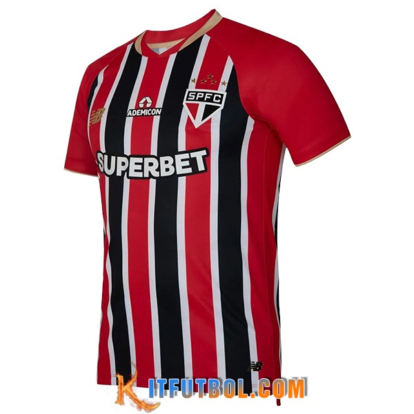 Nueva Camisetas De Futbol Sao Paulo FC Segunda 2025/2026