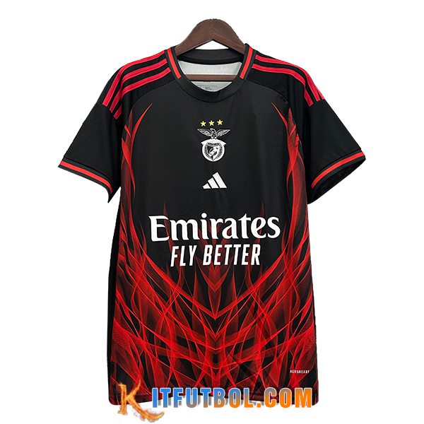 Camisetas De Futbol Benfica Special Edition Rojo/Negro 2025/2026
