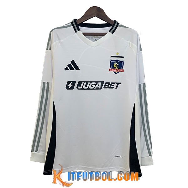 Nueva Camisetas De Futbol Colo-Colo Manga Largas Primera 2025/2026