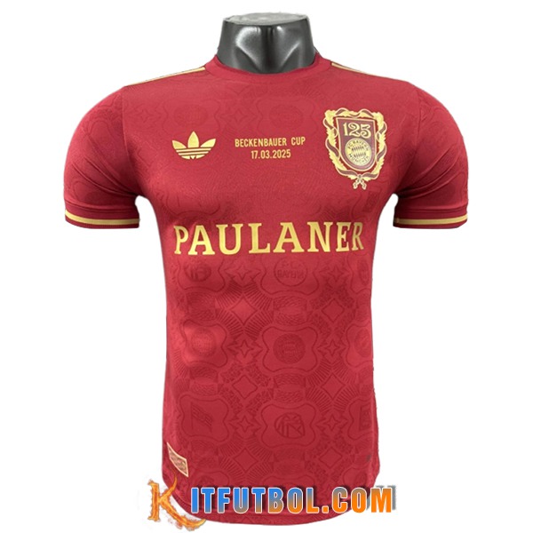 Camisetas De Futbol Bayern Munich 125th Anniversary Edition Rojo 2025/2026