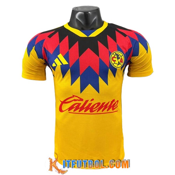 Camisetas De Futbol Club America Special Edition Amarillo/Rojo 2025/2026