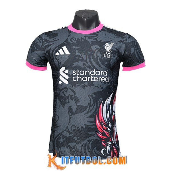 Camisetas De Futbol FC Liverpool Special Edition Negro 2025/2026