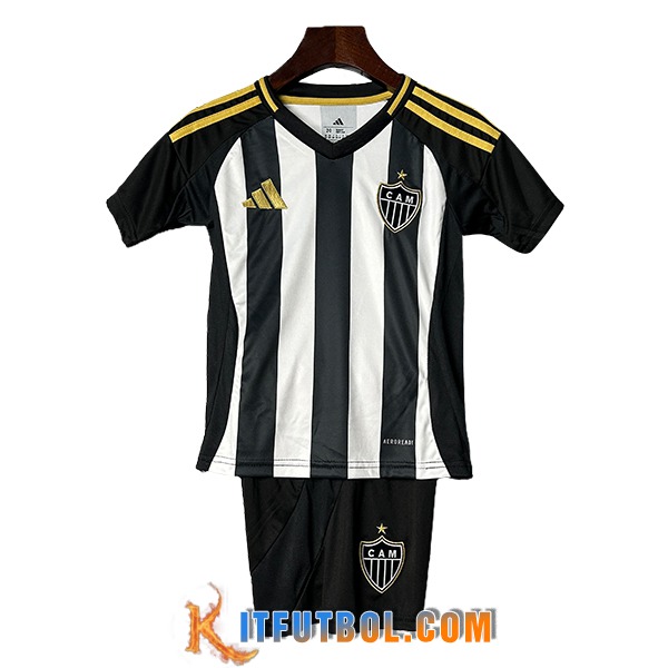 Nueva Camisetas De Futbol Atletico Mineiro Ninos Primera 2025/2026