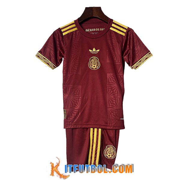 Camisetas De Futbol México Ninos Rojo 2025/2026