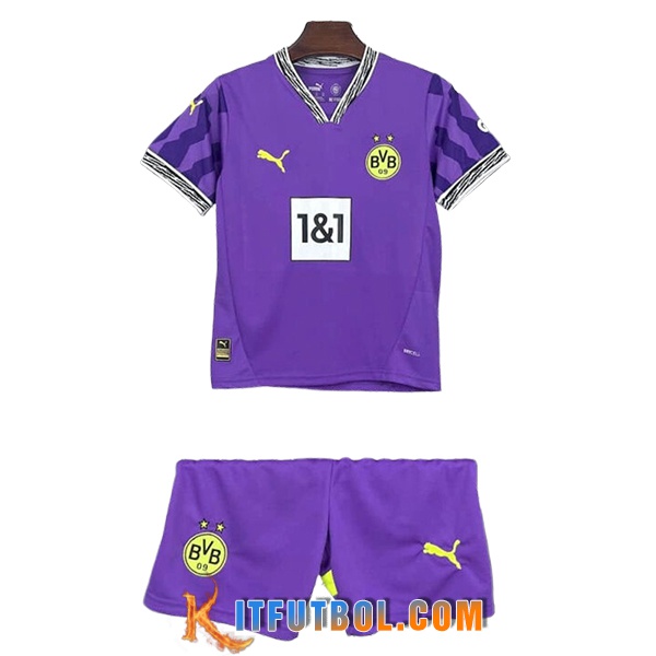 Camisetas De Futbol Dortmund Ninos Special Edition Violeta 2025/2026