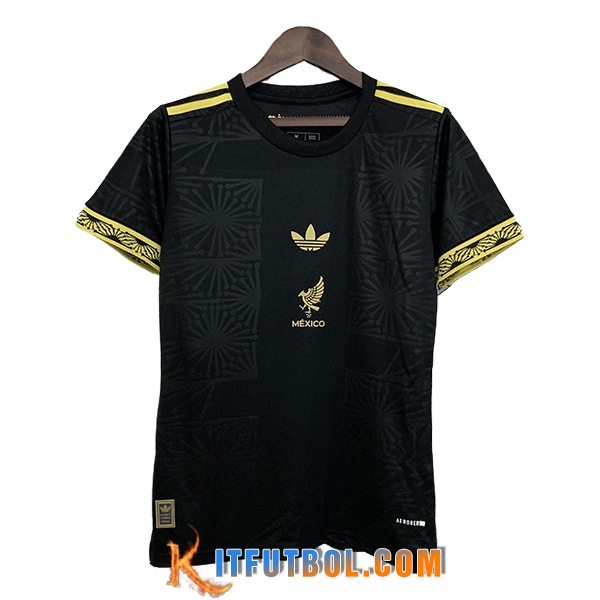Nueva Camisetas De Futbol México Mujer Special Edition Negro 2025/2026