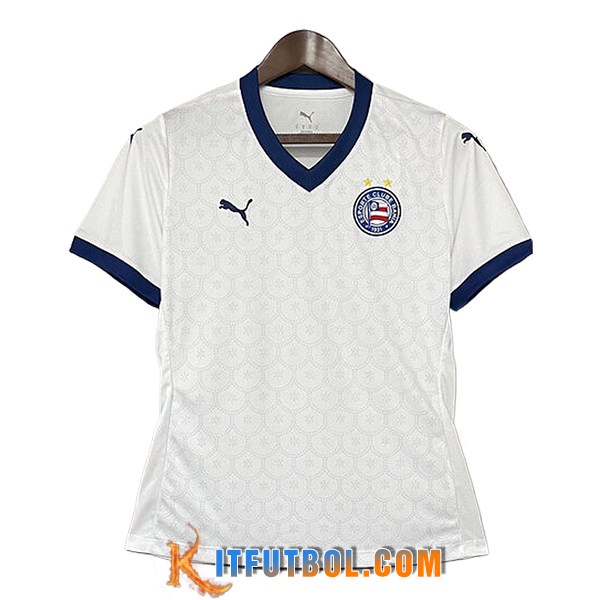Nueva Camisetas De Futbol EC Bahia Mujer Primera 2025/2026