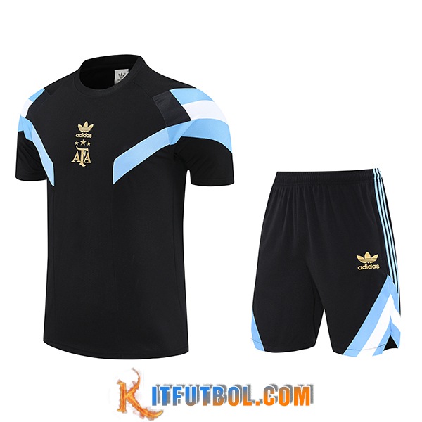 Camiseta Entrenamiento Argentina Negro/Azul 2025/2026