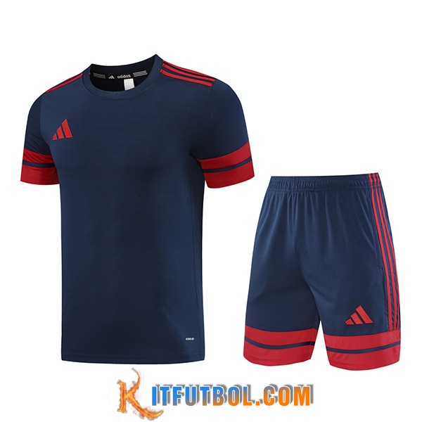 Camiseta Entrenamiento Adidas Azul/Rojo 2025/2026