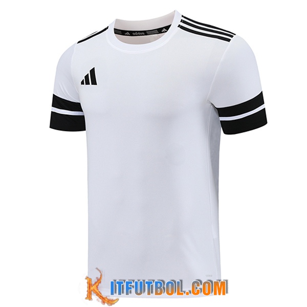Camiseta Entrenamiento Adidas Blanco/Negro 2025/2026 -02