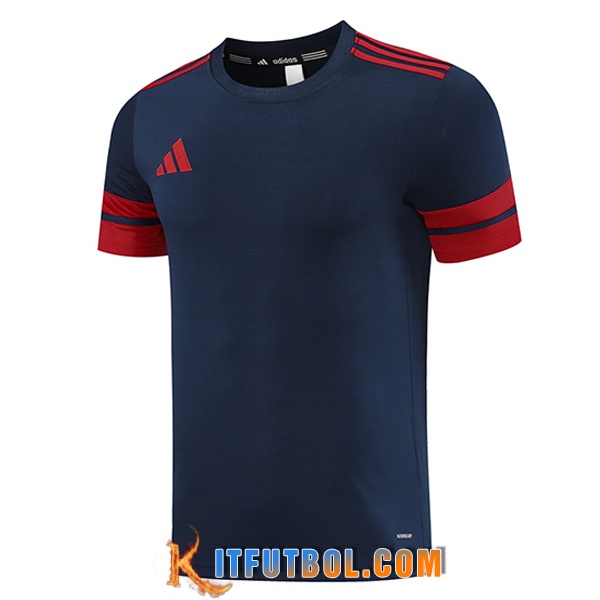 Camiseta Entrenamiento Adidas Azul/Rojo 2025/2026
