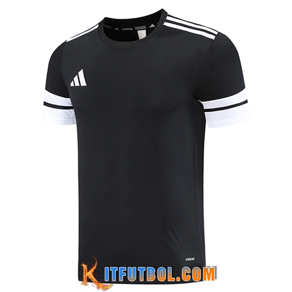 Camiseta Entrenamiento Adidas Negro/Blanco 2025/2026