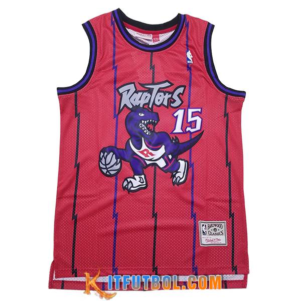 Camisetas NBA Toronto Raptors (FOX #5) 2025/26 Rojo/Violeta