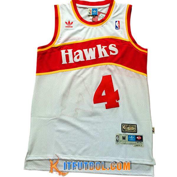 Camisetas NBA Atlanta Hawks (WEBB #4) 2025/26 Blanco/Rojo