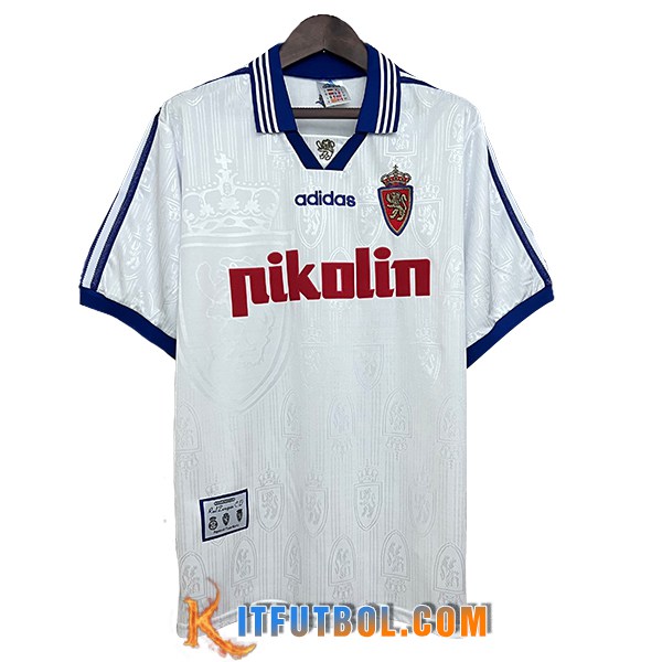 Camisetas De Futbol Real Zaragoza Retro Primera 1997/1998