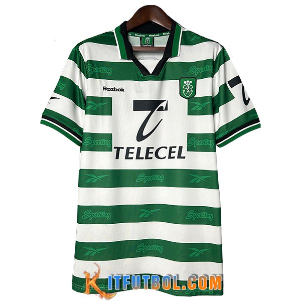 Camisetas De Futbol Sporting Lisbon Retro Primera 1999/2000