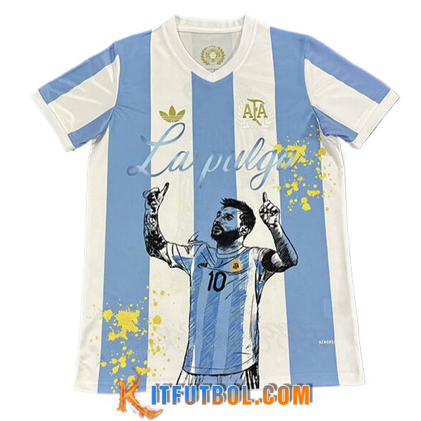 Camiseta Equipo Nacional Argentina Special Edition Blanco/Negro 2025/2026